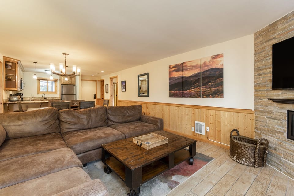 Comfortable seating in the living room