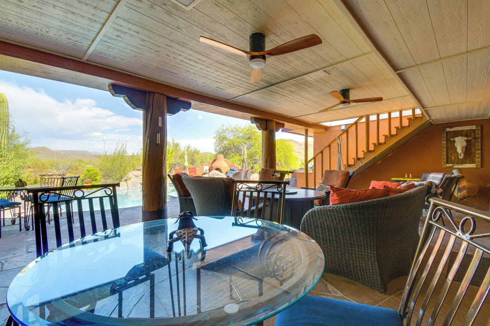 Private Patio | 'Full Circle Ranch'