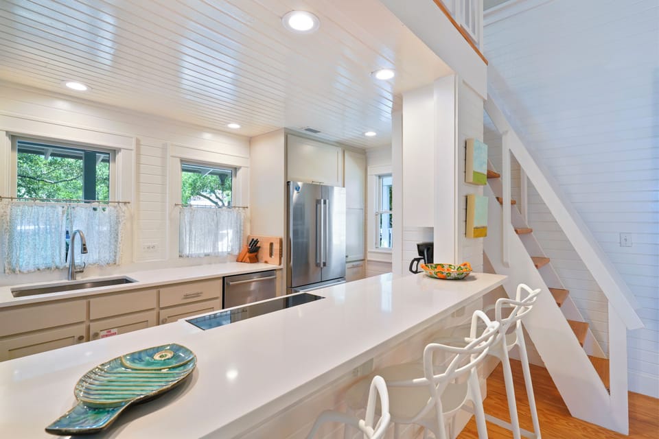 RENOVATED KITCHEN; ALL STAINLESS STEEL APPLIANCES