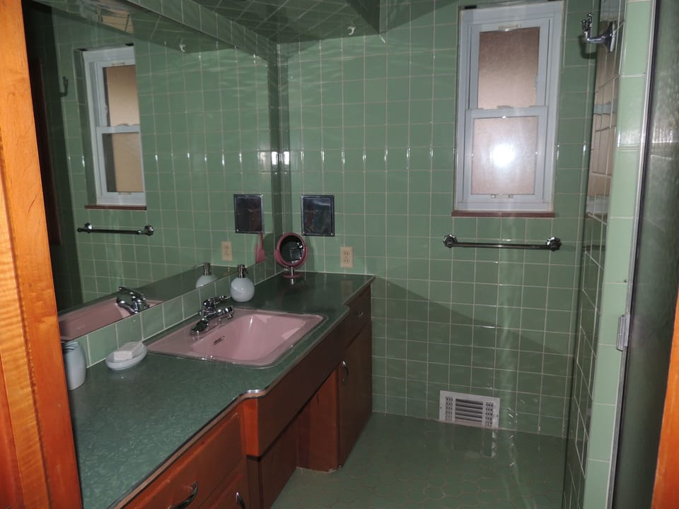 Master Bath room with  full size shower