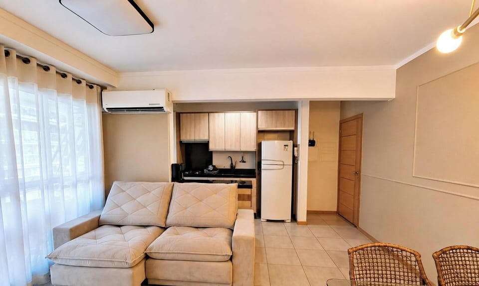 Premium Apartment | Living area | 55-inch Smart TV with cable channels, TV, Netflix