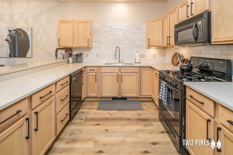 Updated Kitchen with Modern Appliances