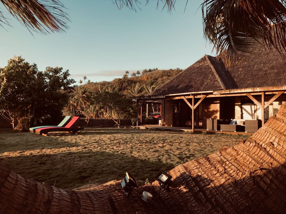 View from ocean side of the house
