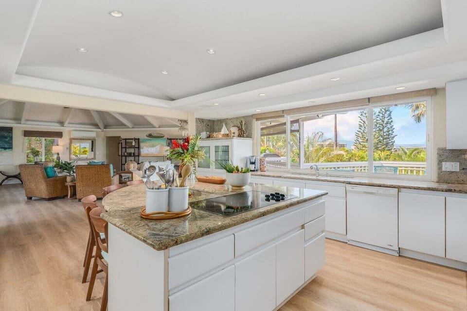 Enjoy a functional kitchen designed for convenience and style during your stay