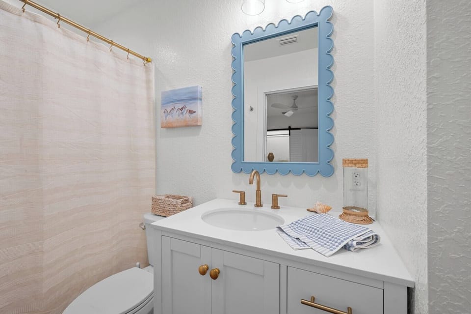 Newly remodeled bathroom