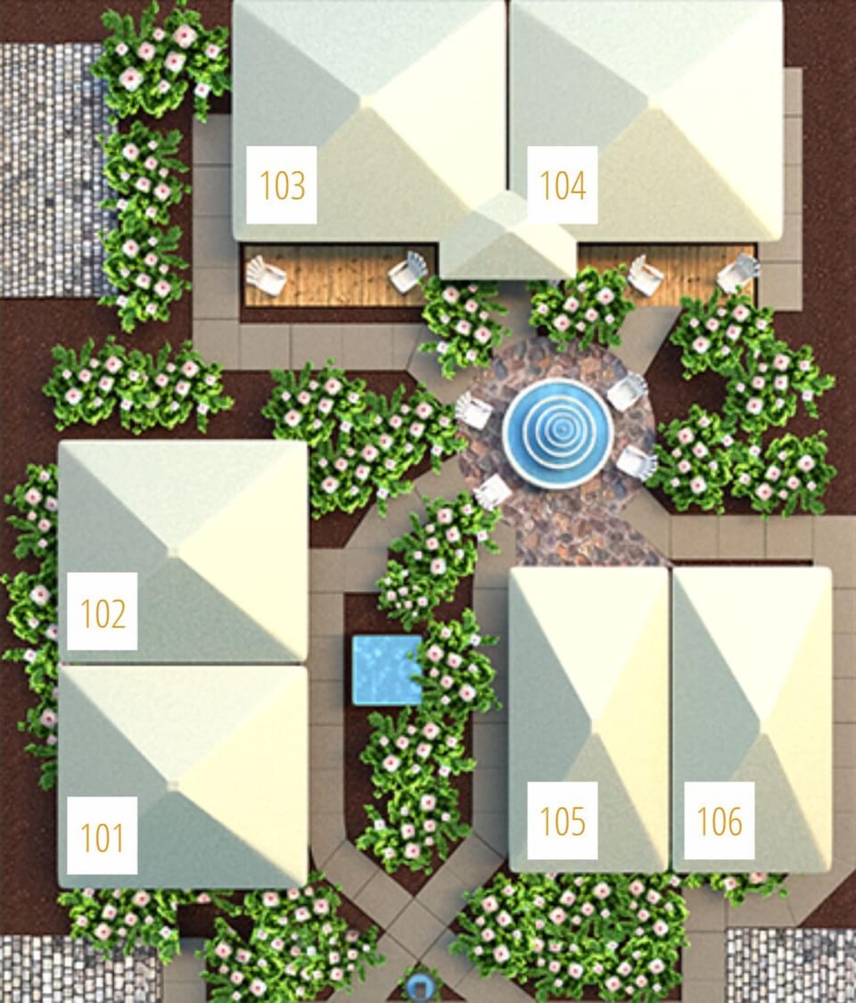 Map of the Villas
