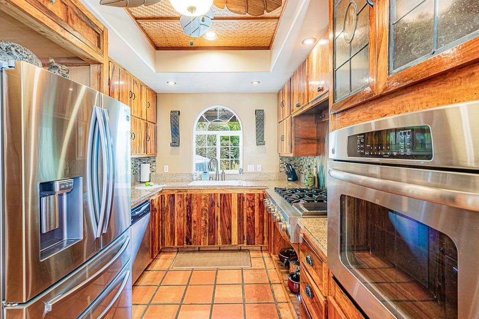 Cook fabulous meals in our Custom Kitchen!