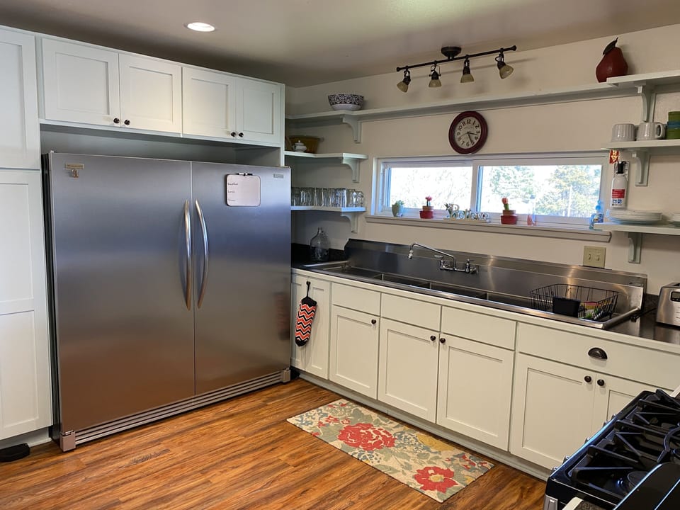 Kitchen / Commercial Refrigerator and Sink
