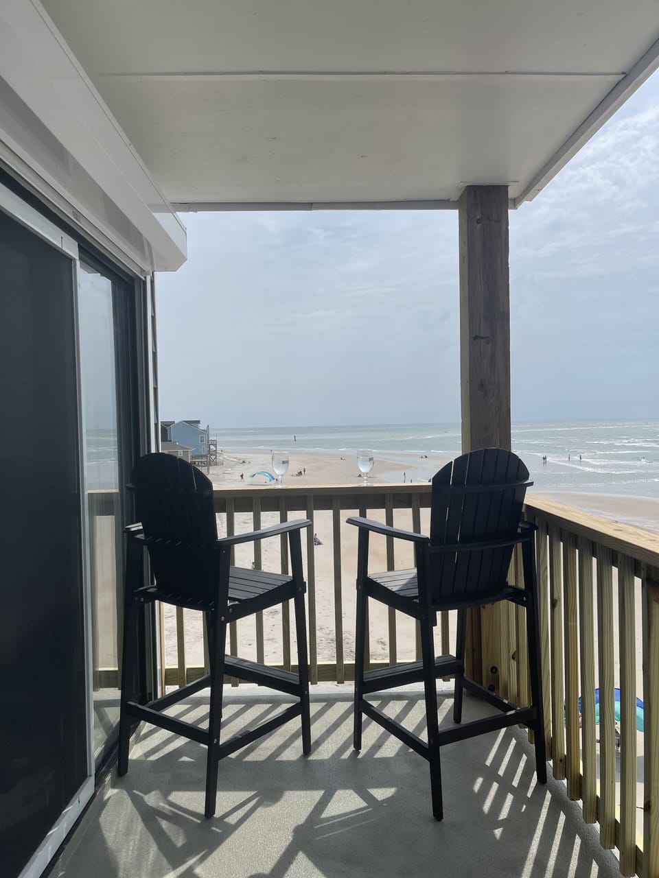 Viewing North End from Balcony