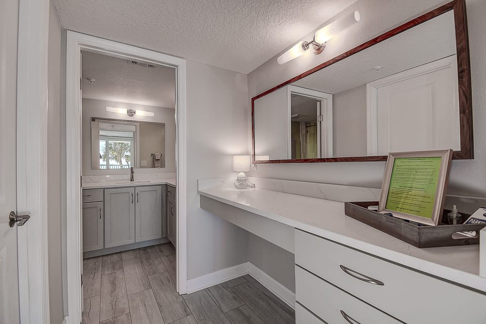 Extra space to get ready for a night out