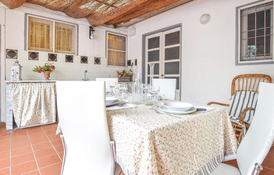 outside