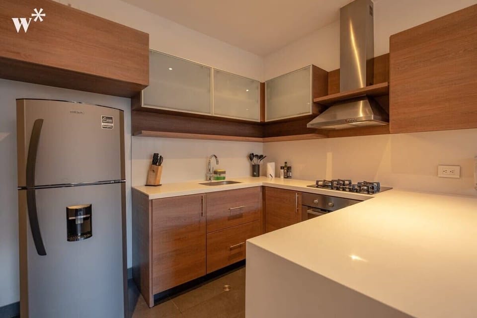 Fully equipped kitchen