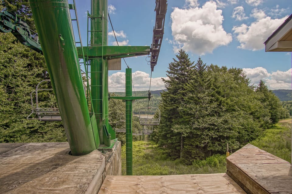 The Powderidge chair lift