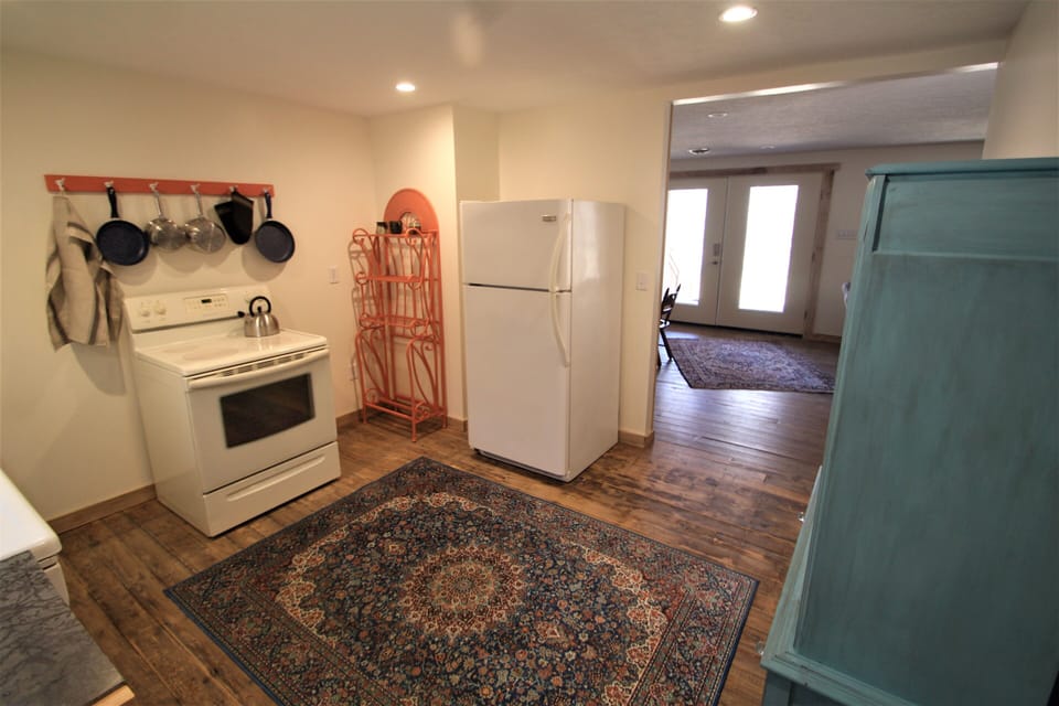 View from kitchen looking toward living room.