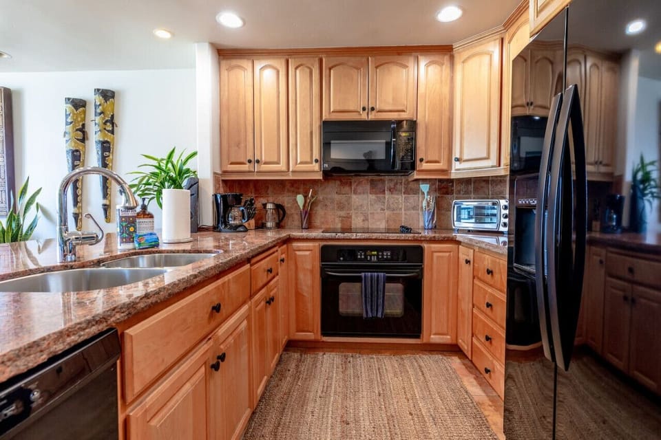 Fully equipped kitchen