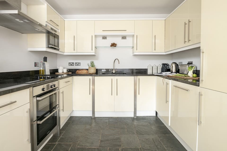 Kitchen space at Chi An Treth