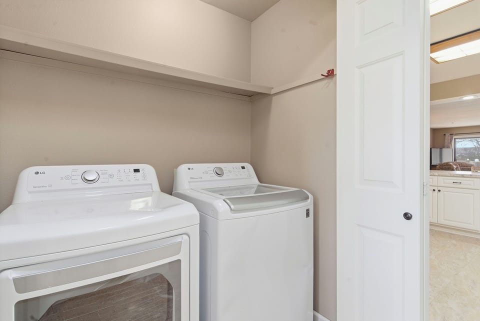 Full-Size Washer and Dryer