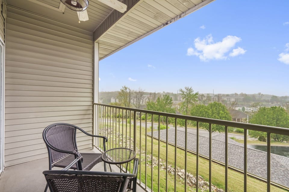 Private, Covered Balcony