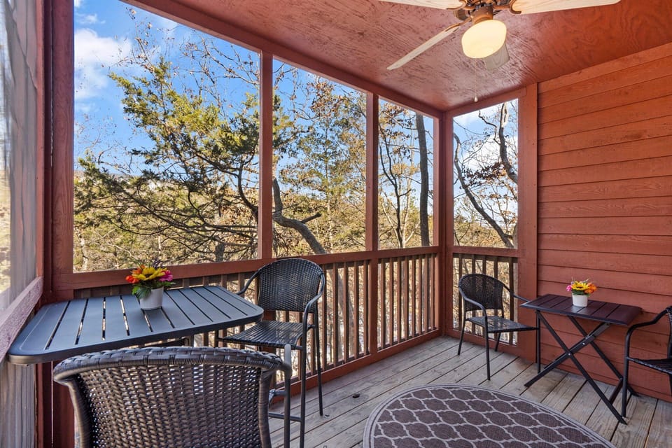 Private Screened-In and Covered Deck