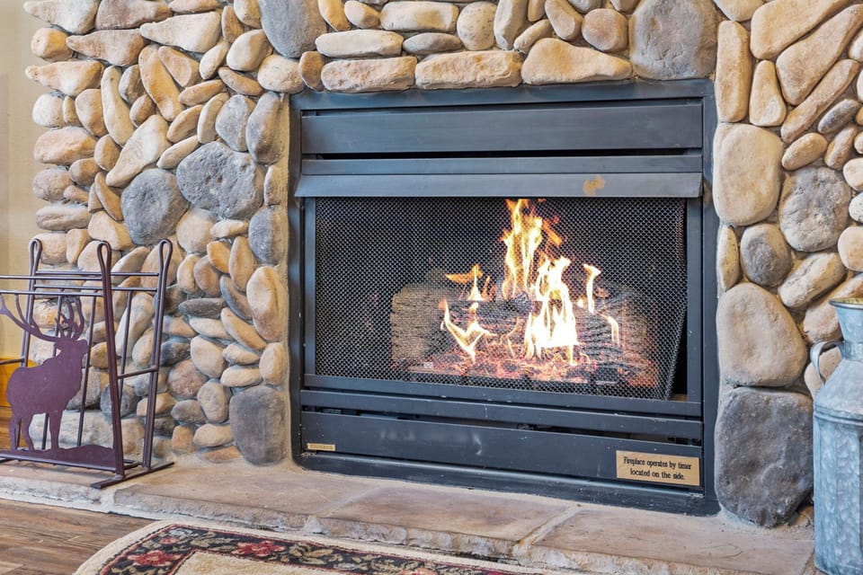 Seasonal Fireplace