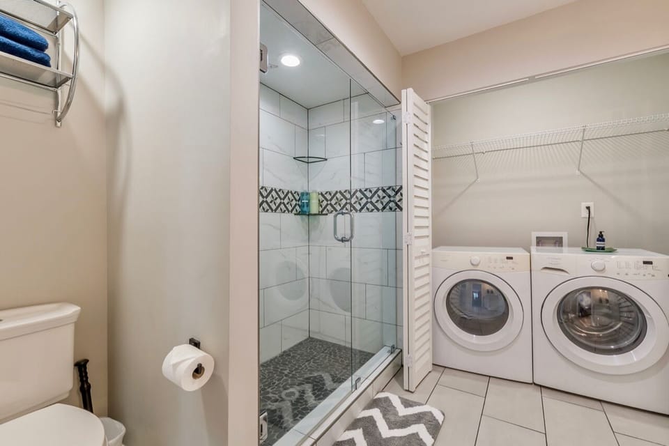Washer and dryer are available for your convenience.