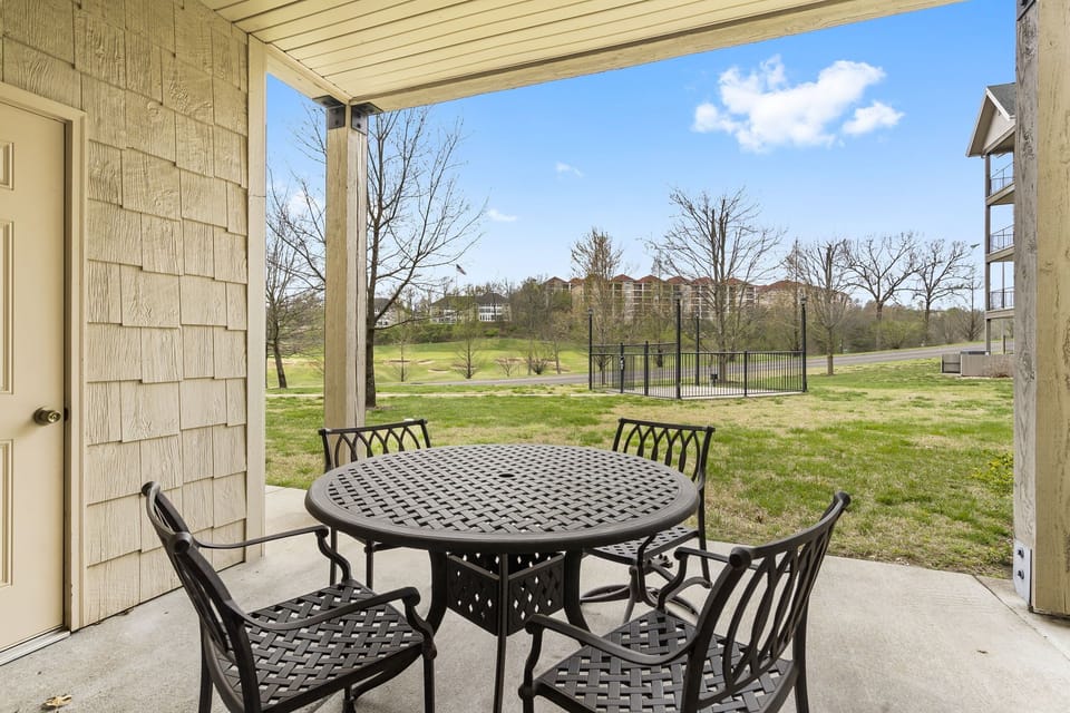 Private, Covered Patio