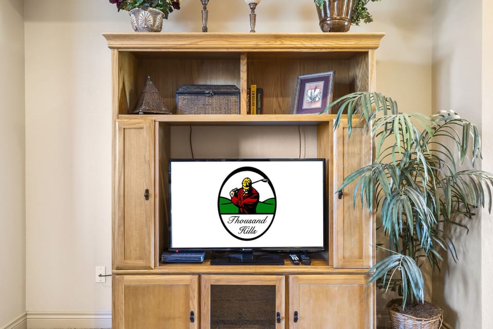 Cable and Flatscreen for Guest Enjoyment
