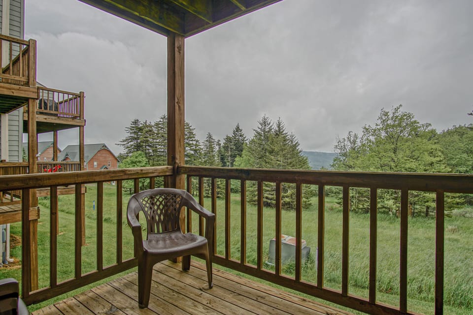 View from the deck