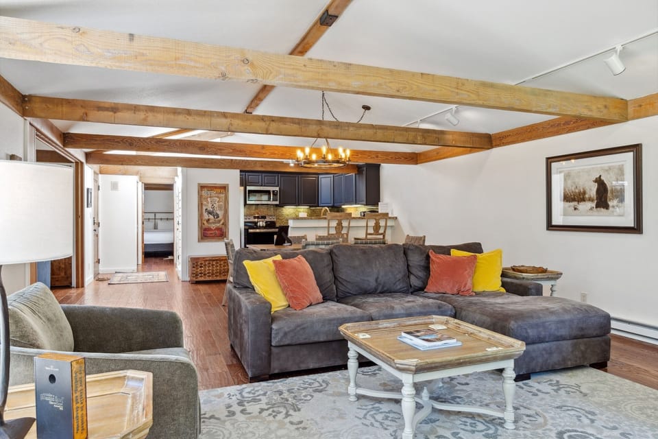 Living Room with Fireplace
