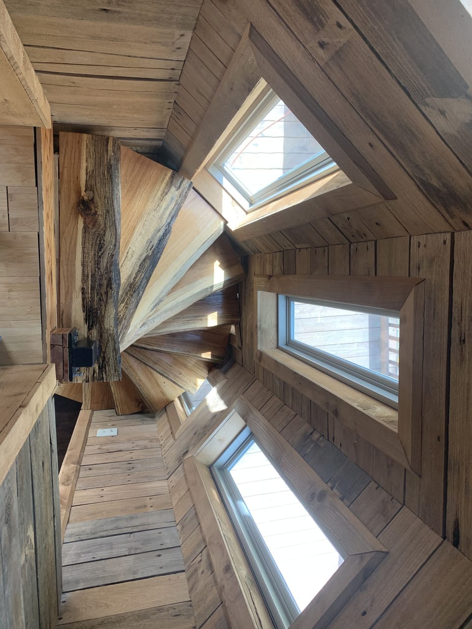 Custom spiral staircase 