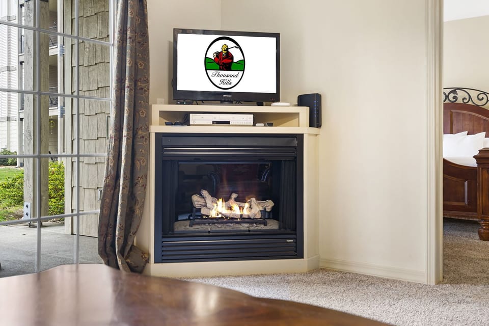 Seasonal Fireplace