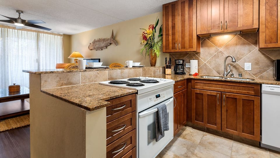 Stove, oven, and coffee pot