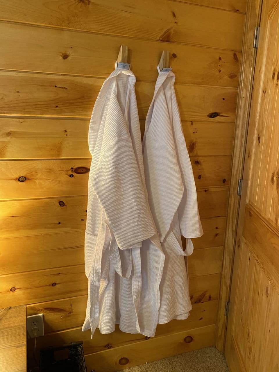 two robes are provided for every bedroom for your use during your stay.