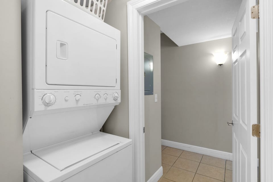 Washer and dryer