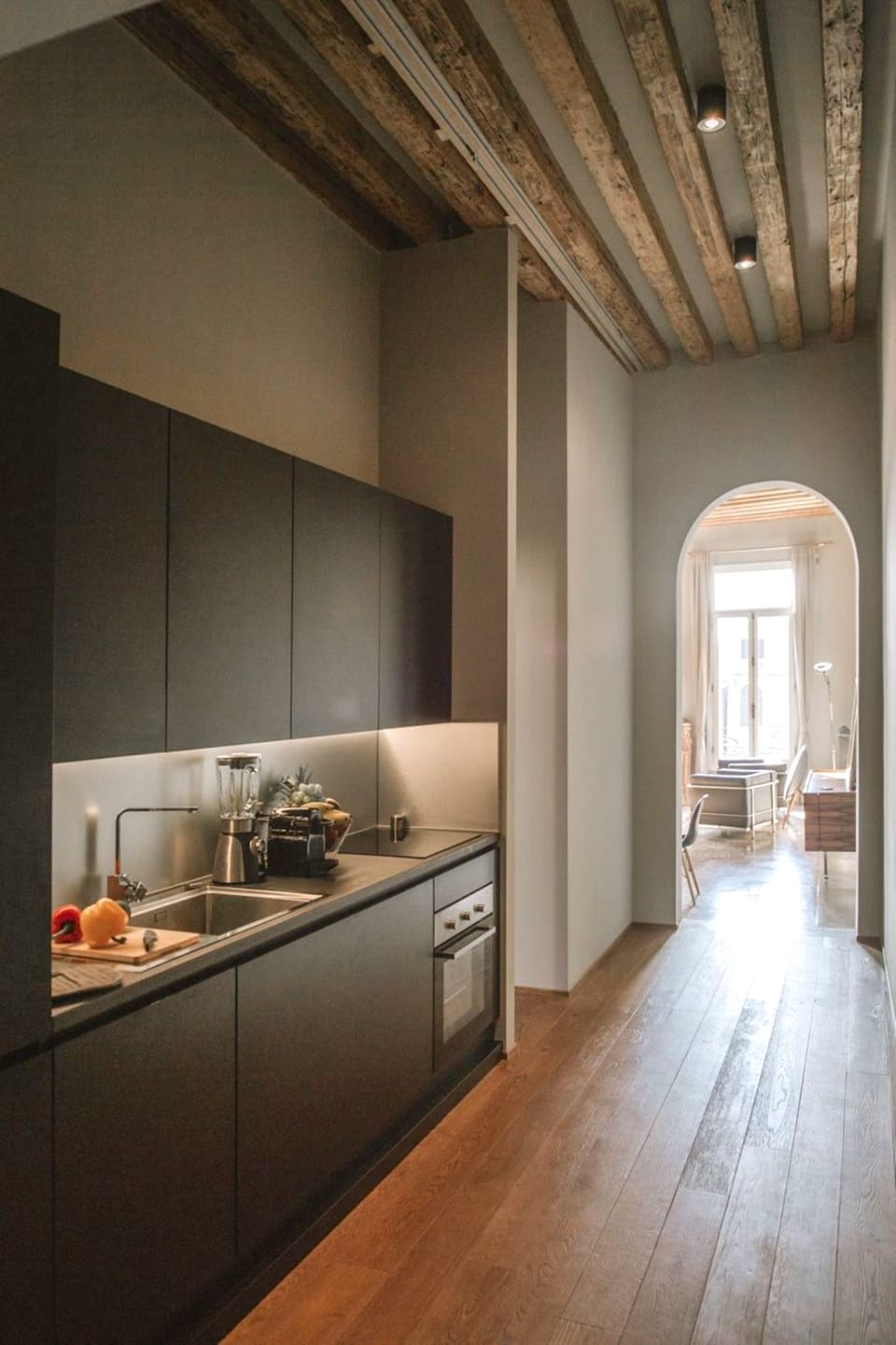 Deluxe Apartment, 1 Bedroom, Canal View | Private kitchen | Espresso maker, oven, stovetop, dishwasher