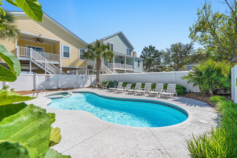 Have Fun in the Sun in your private pool at the beach.