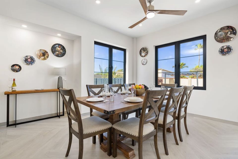 Gather around and share unforgettable meals in our charming dining area, where every bite becomes a cherished memory.