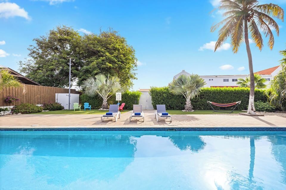 Experience resort-style living with a large pool in your backyard!
