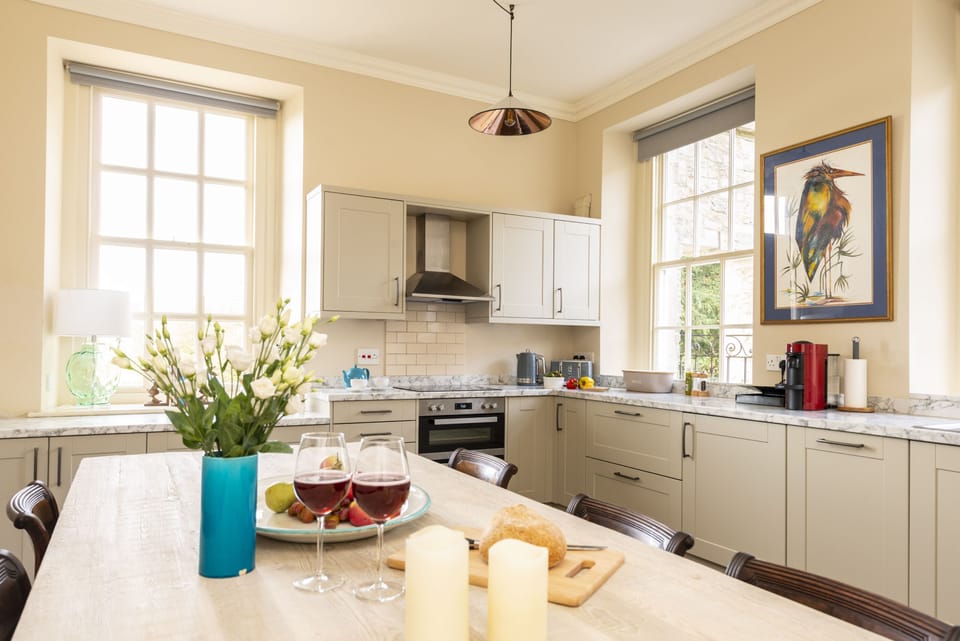 Ground floor:  Enjoy sociable meals together in the dining kitchen