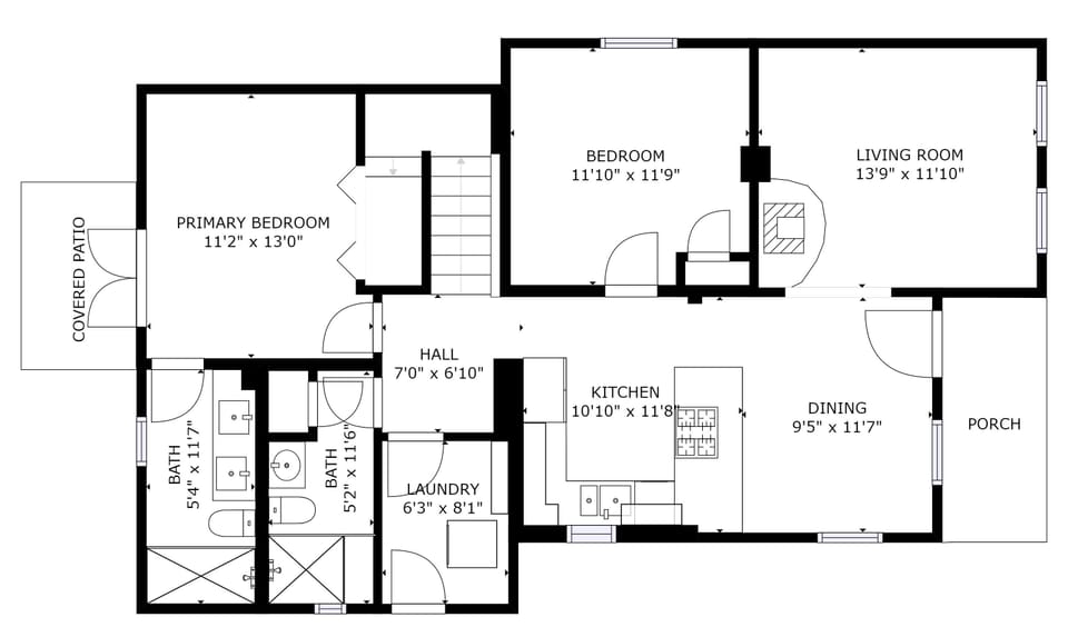 House, 3 Bedrooms | Floor plan