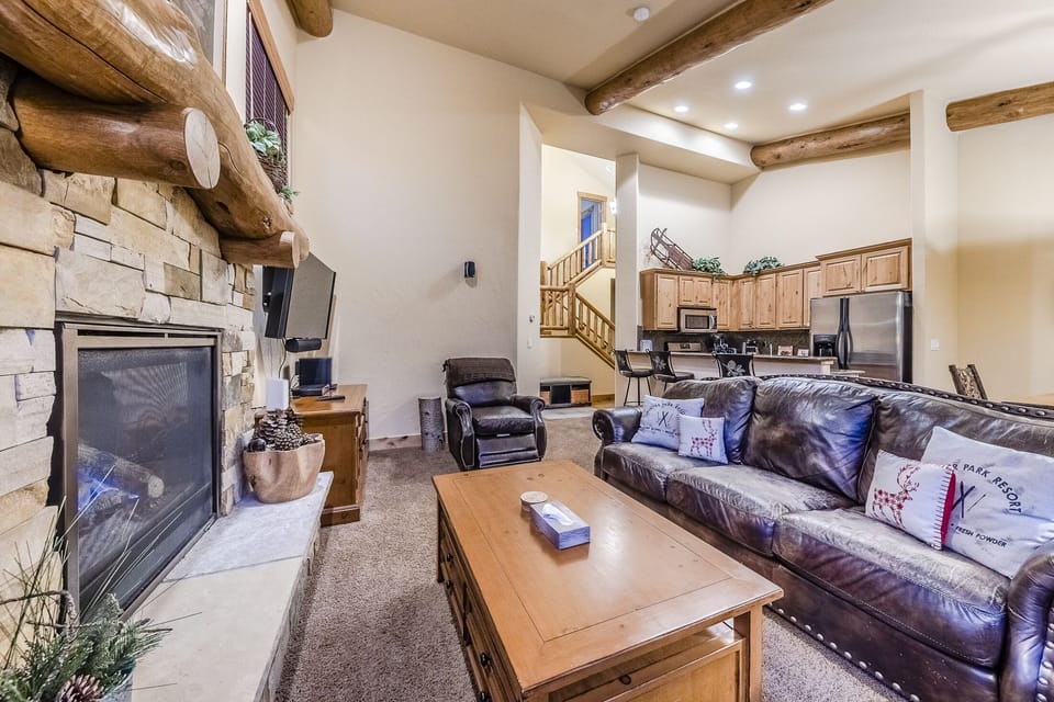 Open Floor Plan - Open floor plan with the living room, kitchen, and dining area.