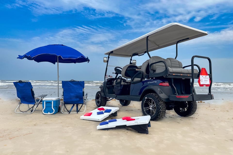Golf Cart + Beach Gear Credit Included With Your Stay! (2 Night Minimum)