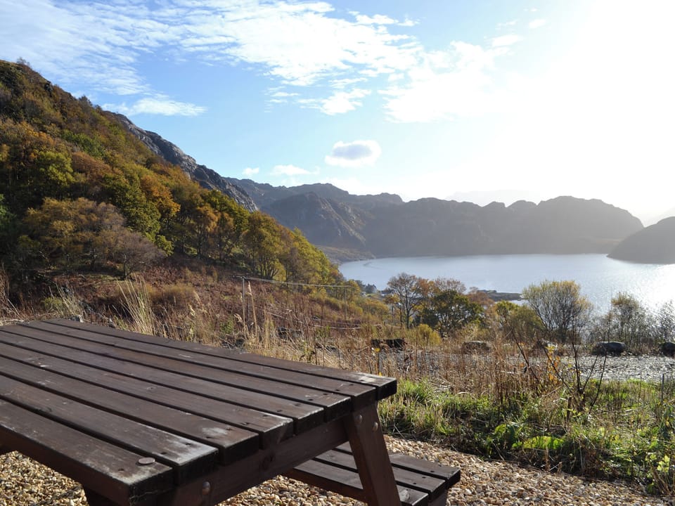 Sitting-out-area | Mango Pony&rsquo;s Bothy - Five Diabaig, Diabaig