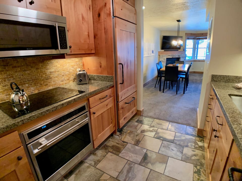 Modern Kitchen with Sub-Zero and Wold appliances.
