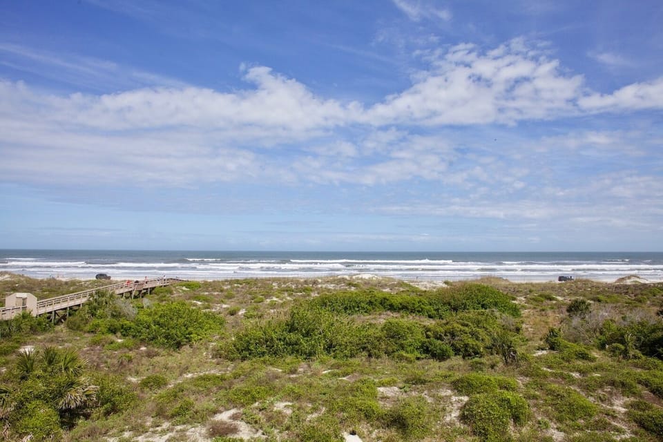 Ocean front view