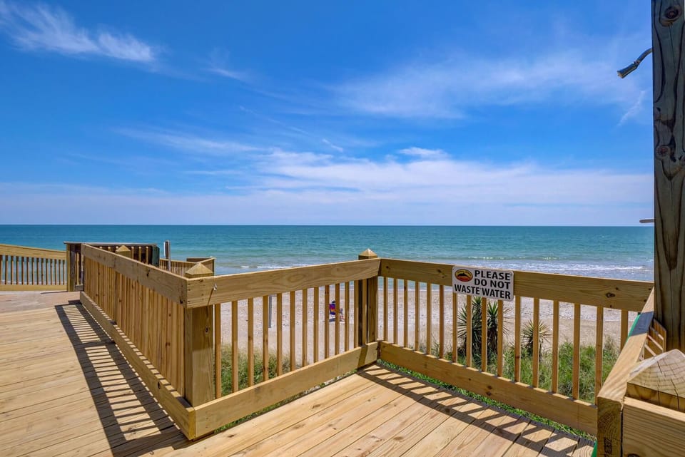Beach Walkway with Shower