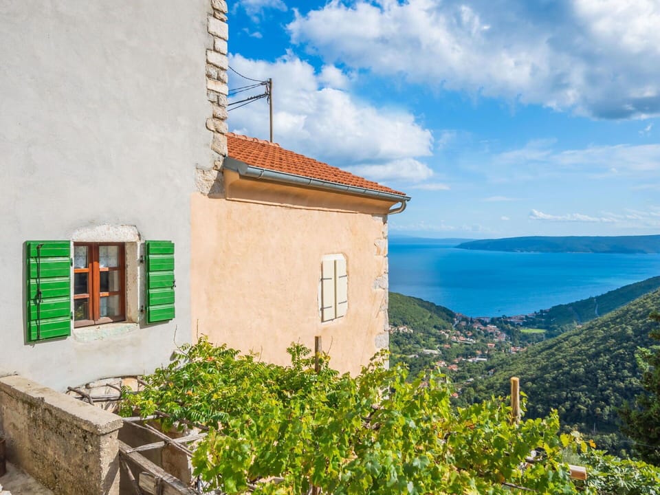Blue, Sky, Property, House, Wall, Azure, Yellow, Roof, Sea, Vacation