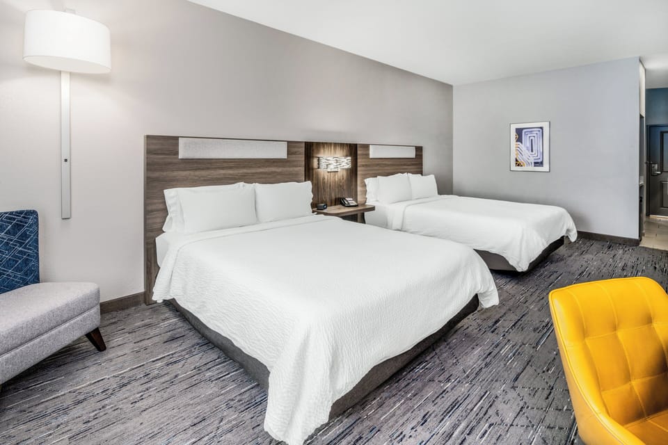 Premium bedding, down comforters, pillowtop beds, desk