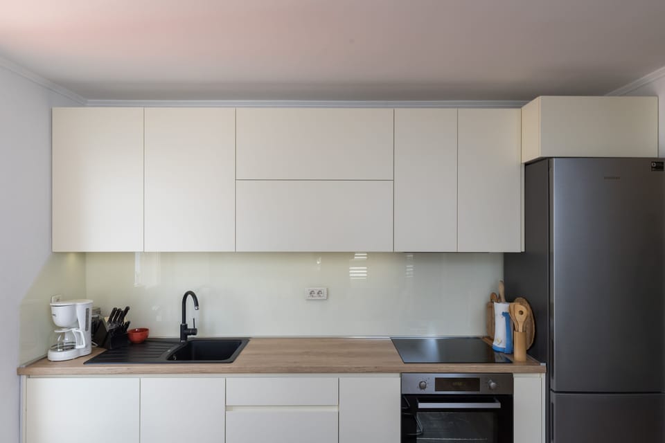 Apartment (Two Bedroom Apartment) | Private kitchen | Fridge, stovetop, dishwasher, coffee/tea maker