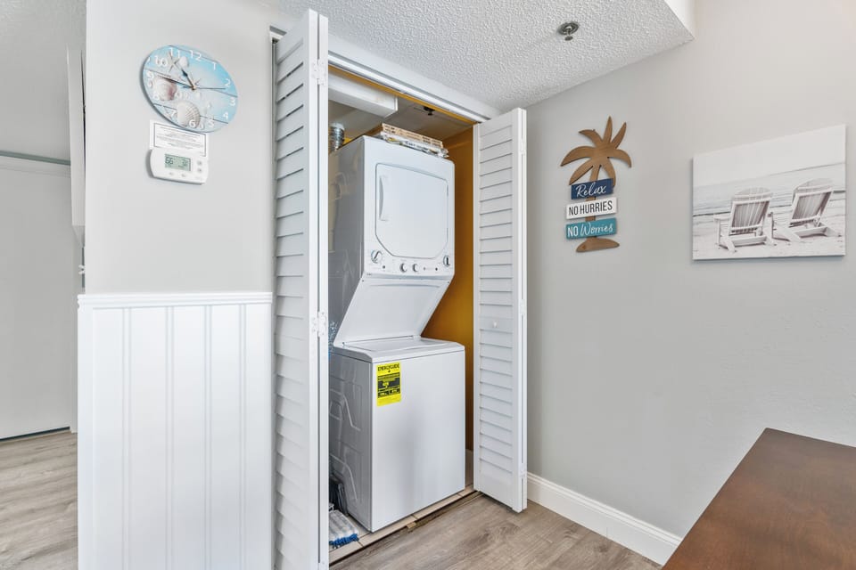 Washer & Dryer In Unit